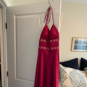 Beautiful backless halter dress!!!